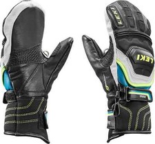 Leki World Cup Race Flex Jr Cyan Mitten