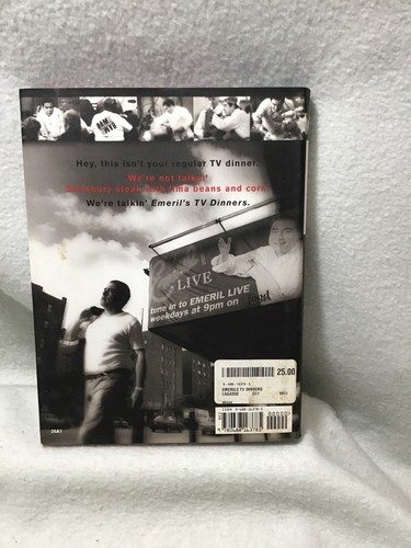Emeril Lagasse TV DINNERS cook book hardcover w/ dust jacket - Picture 11 of 12