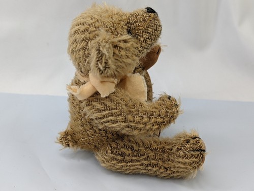 Russ Mohair Collection Belamy Bear Plush 6 Inch Jointed Stuffed Animal Toy - Picture 4 of 8
