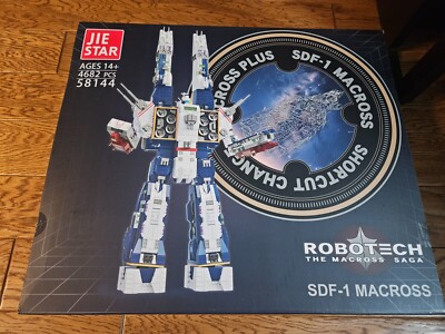 ROBOTECH THE MACROSS SAGA JIESTAR SDF-1 Building Kit 4682 PCS NEW