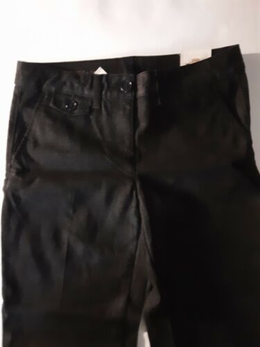 TALBOTS Dark Denim Womens Jeans Pants Trousers 6/28 Slash front pocket NWT - Picture 2 of 7