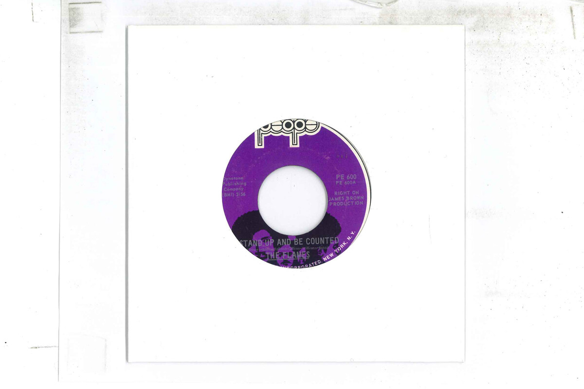 米7” Flames Stand Up And Be Counted / My Lonely Hour PE600 PEOPLE /00080 7