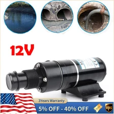 MACERATOR PUMP 12V- Waste/Toilet/Sewerage/Water/Marine/Boat/Caravan/RV 9.5A