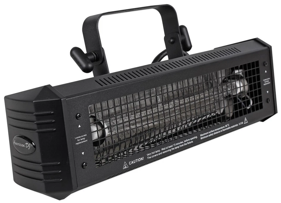American DJ Mega Flash DMX 800w Compact DMX Strobe Light+Sound Sensor+Wash Light - Image 2 of 4