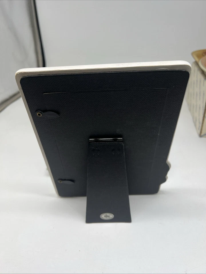 Marco de fotos Russ Mary Had A Little Lamb rima infantil 4" X 6" marco de cerámica para niños Foto 2 de 4