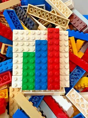 LEGO  2x6 2x8 2x10 Steine Basic Standard Bausteine bunt 0,5 kg Kilo 3007 3006