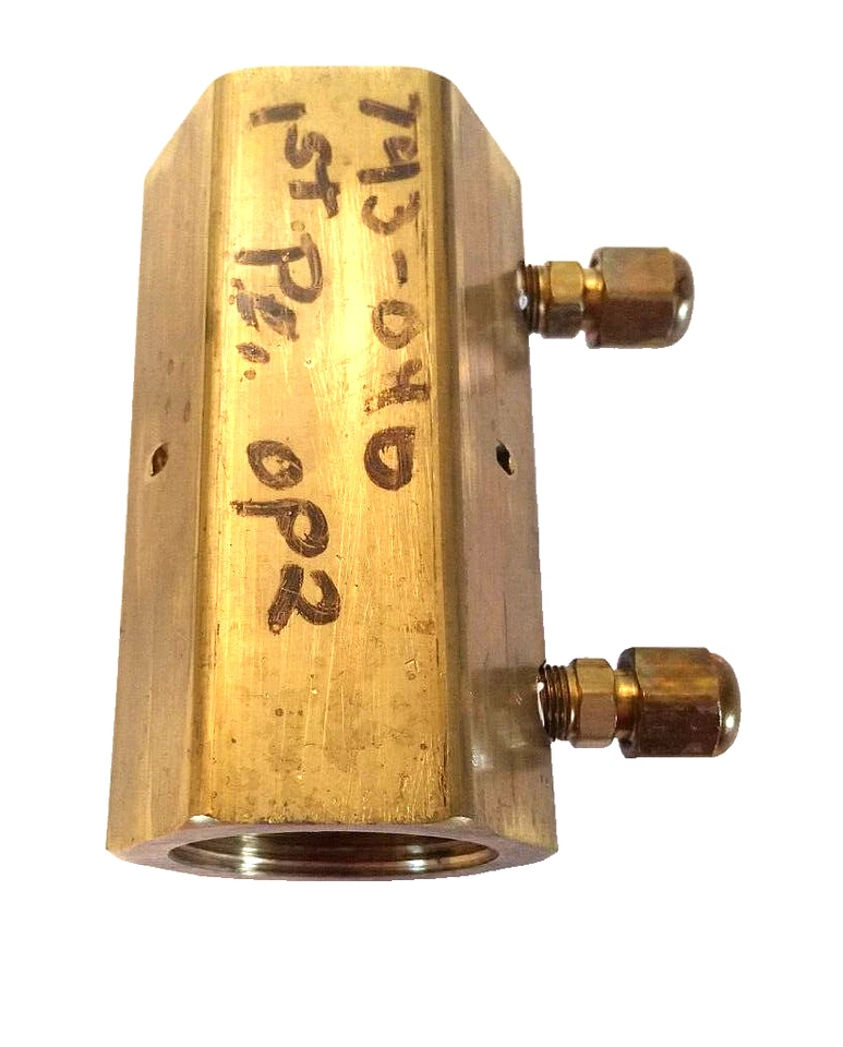 Válvula setter de circuito Taco CS125T4 con tope de memoria Foto 3 de 4