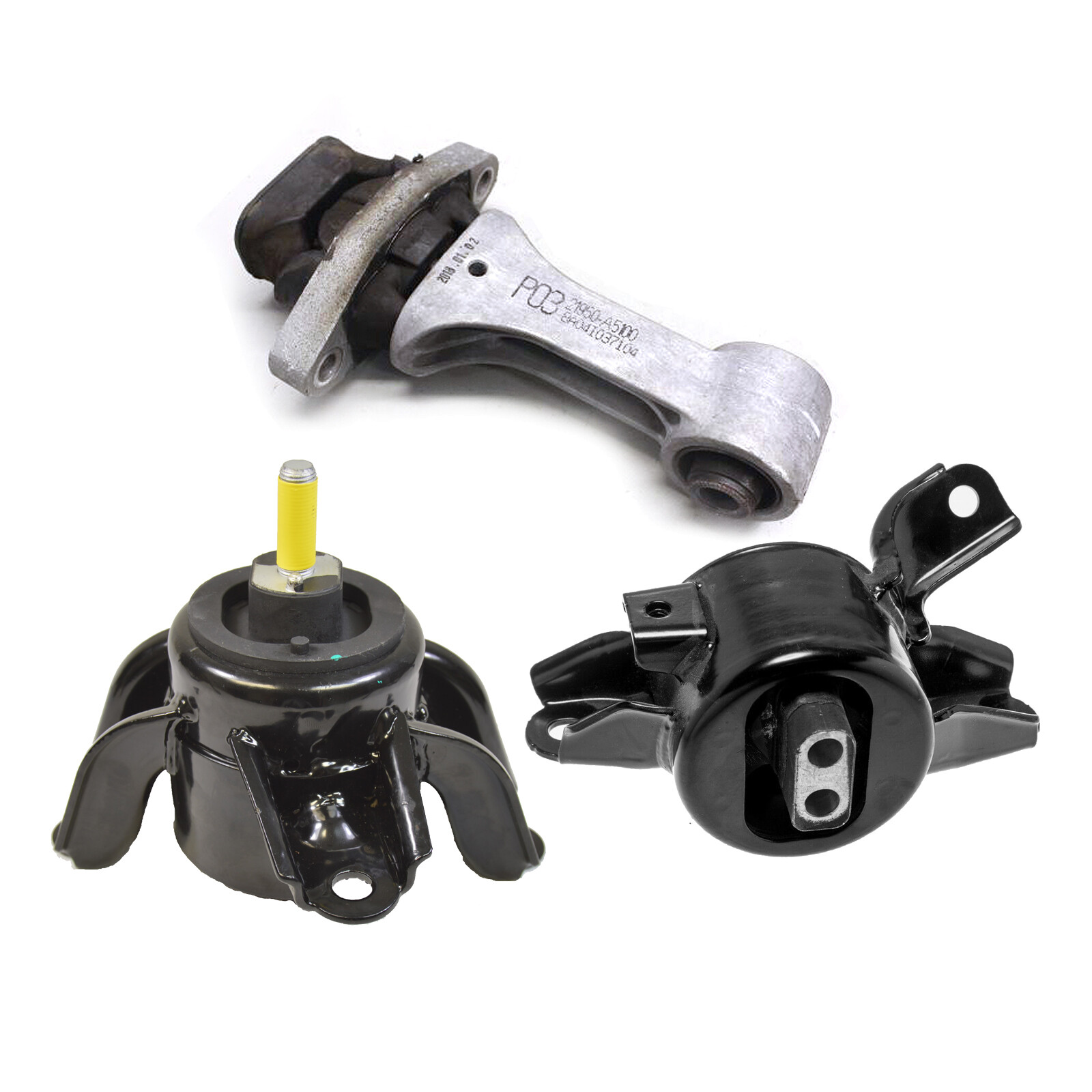 Engine, Trans & Torque Strut Mount 3PCS. 1316 for Hyundai Elantra GT