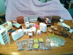 ebay vintage dollhouse furniture