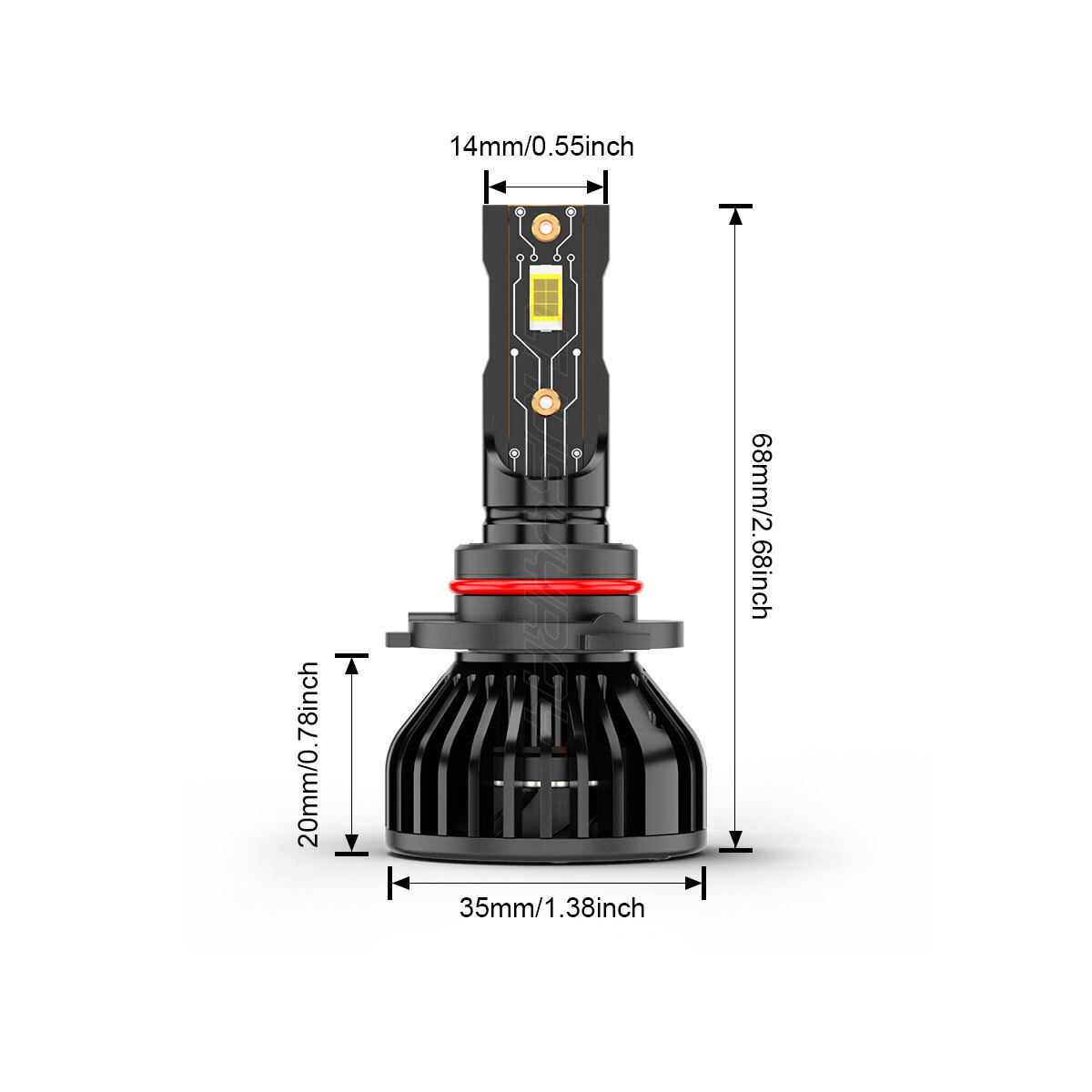 9005/HB3 For Toyota Prius 2010-2015 LED Headlight Bulbs White High