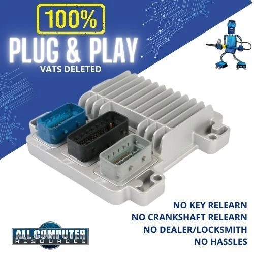 Chevrolet Colorado 2005 2,8 L 12594431 ECU ECM PCM computadora VATS eliminar Foto 2 de 4