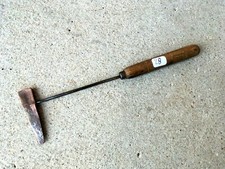 (n°28 ) OLD TOOL / outil ancien, fer à souder tête en cuivre