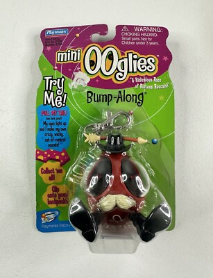 Mini Ooglies Bump Along Cowboy Keychain Playmates 2000