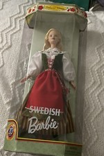 Swedish Barbie Dolls of the World Collector Edition Doll Mattel 24672 1999