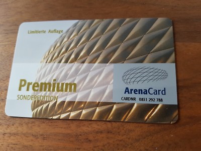 Allianz Arena Sammelkarte Paymentcard Premium Sonderedition Bezahlkarte 