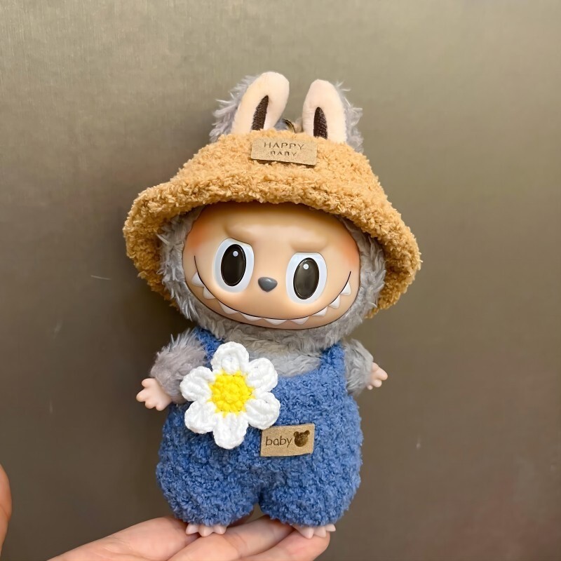 17CM Monster Plush Doll Vinyl Clothes Set Replacement No Doll Included