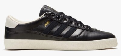 ADIDAS Puig Indoor Men s Sneaker Skateboarding Shoes Black Athletic Trainer Sz 9