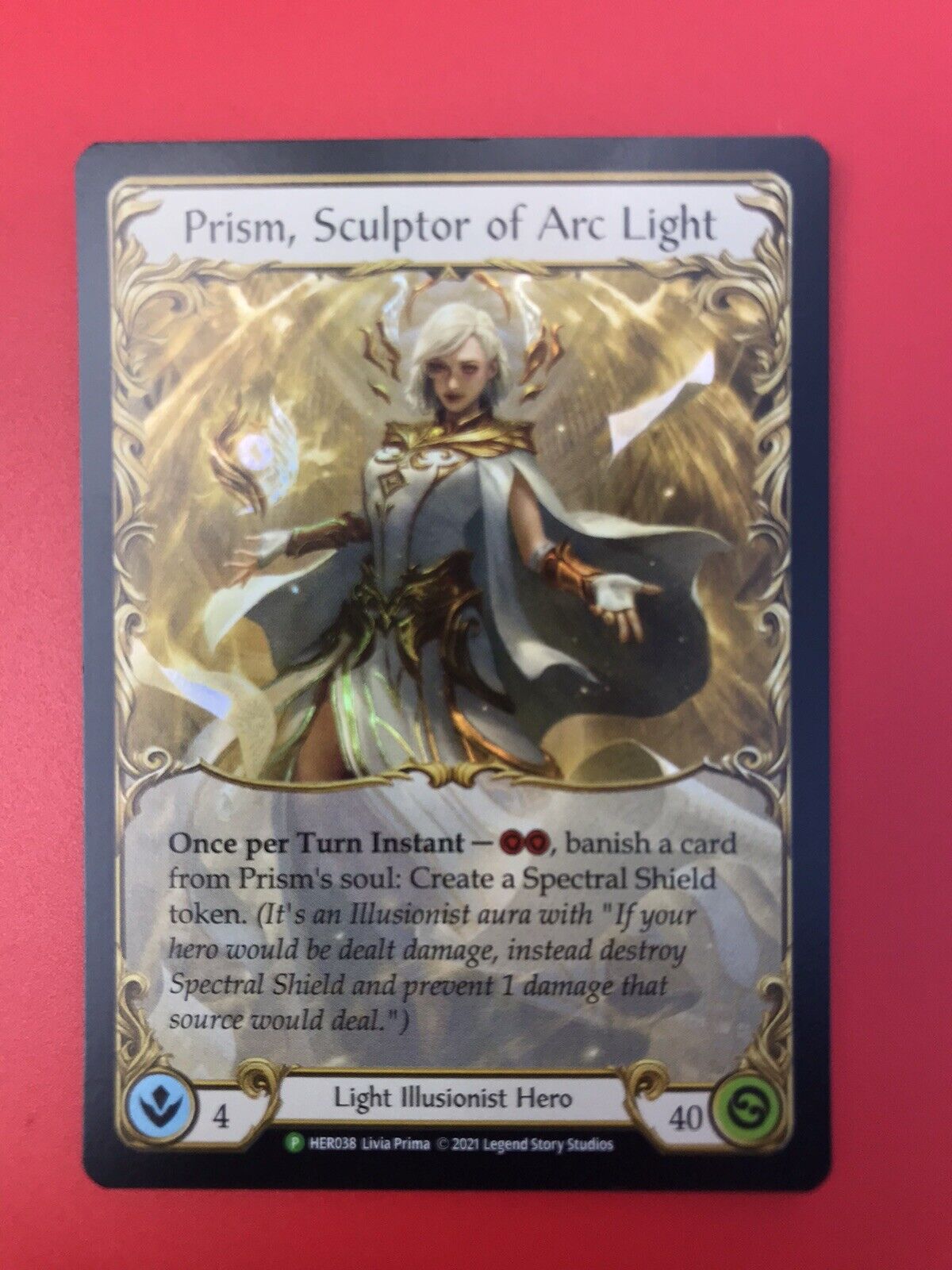 Prism Awakener of Sol cold foil プロモ