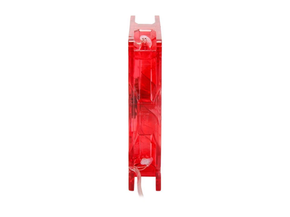 Bgears b-PWM 120 Translucent Red with Red LEDs, 15 Blades 2 Ball Bearing PWM fan - Image 3 of 4