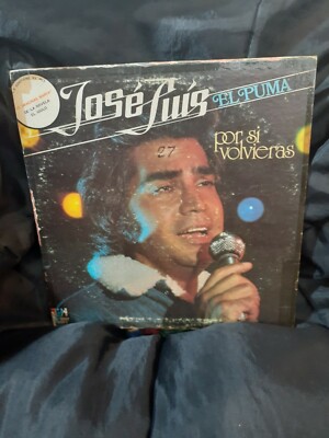 Discos de Vinil /   LP Records Album   José Luis Rodriguez '' Por si volvieras''