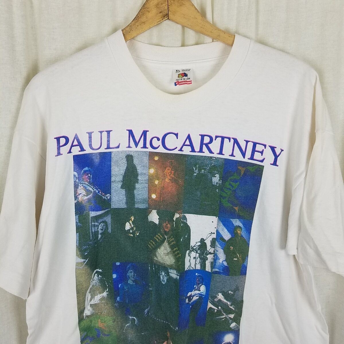 Vintage Paul McCartney The New World Tour 93 Concert TShirt Vintage Paul McCartney The New World Tour 93 Concert TShirt