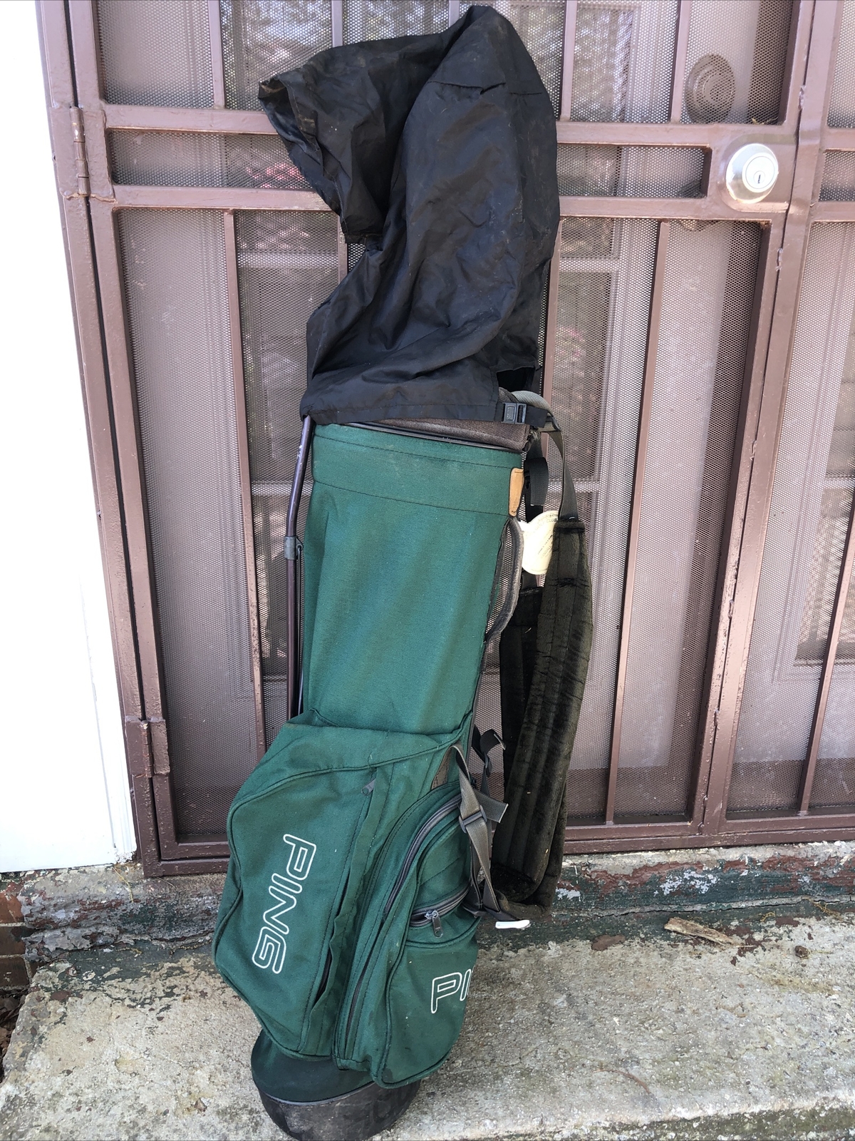 Vintage Ping Tour Hoofer Vintage Ping Hoofer Stand Golf Bag Blue