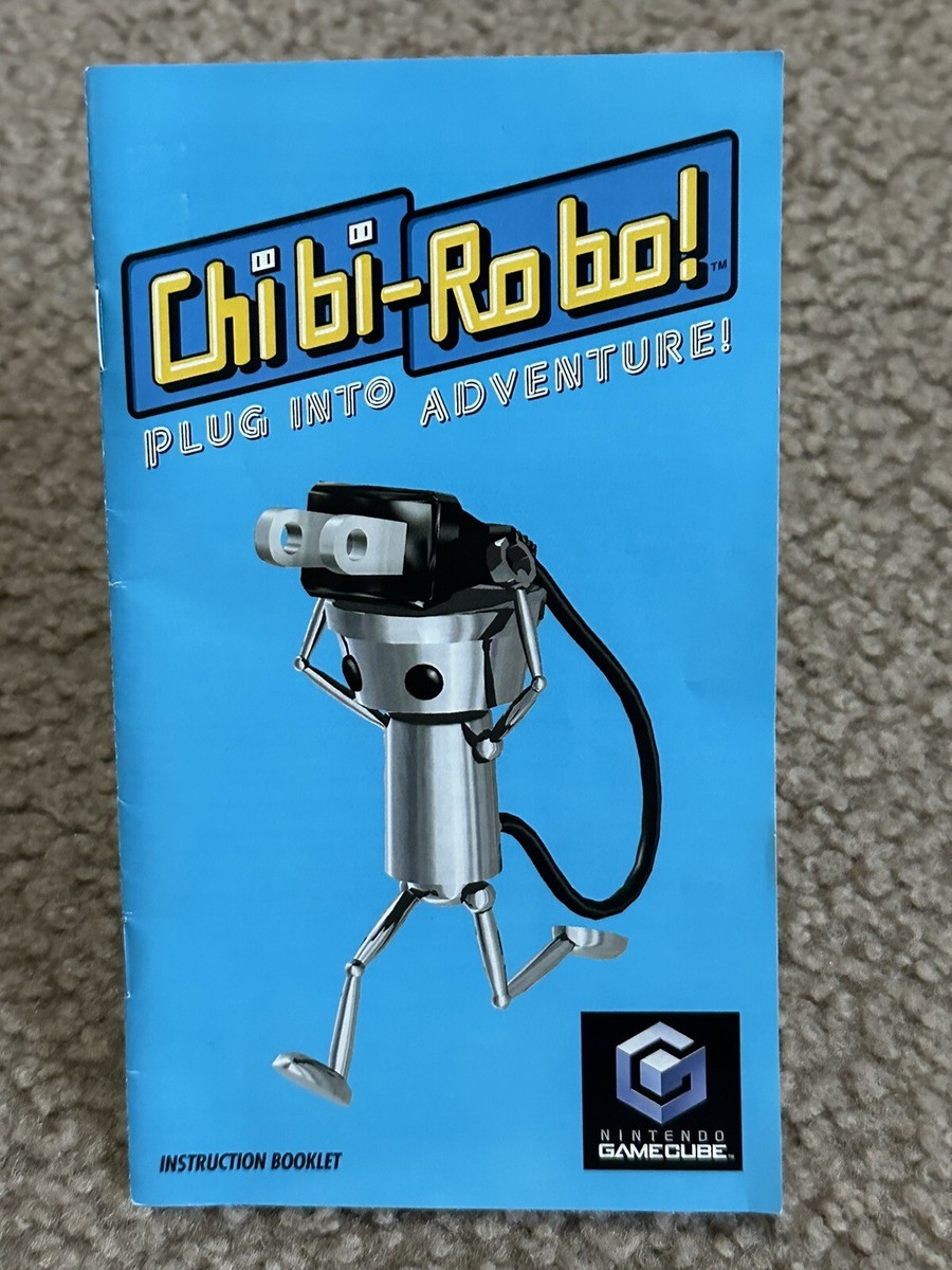 Chibi-Robo (Nintendo GameCube, 2006) Excellent- Complete - Tested