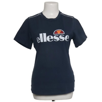 Ellesse, T-shirt, Größe: 40, Blau, Baumwolle/Elasthan, Einfarbig, Damen #Itc