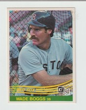 1984 DONRUSS WADE BOGGS  #151 BOSTON RED SOX !