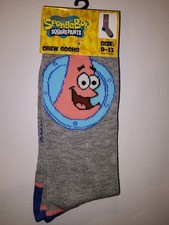 New SpongeBob/Patrick Socks Size 9-13