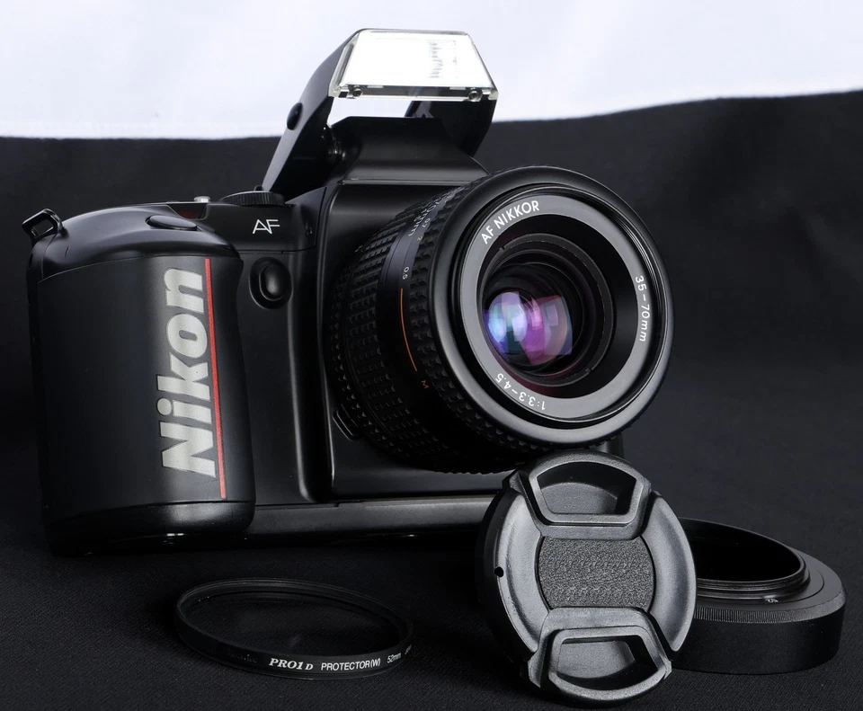 Nikon F-401x 35mm Film SLR c/w AF NIKKOR 35-70mm f/3.3-4.5 Zoom Lens Kit - Image 3 of 4