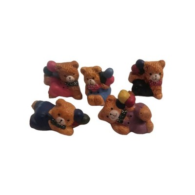 Lucy And Me Celebration Bears, 5er Set, 80er-90er Vintage Lucy Rigg Enesco