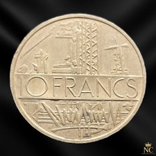 France – 1979 Tranche type B – 10 francs Mathieu (N1714)