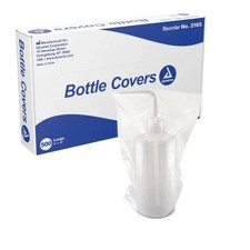 Dynarex 2165 Large Clear Bottle Covers 6" x 10" Box of 500