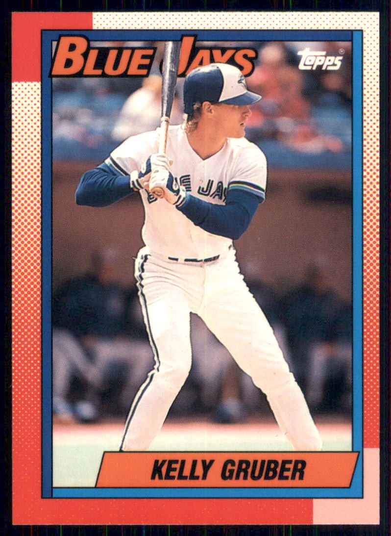 1990 Topps #505 Kelly Gruber Collector's Edition (Tiffany)