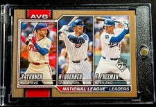 GOLD NUMBERED 2026 Topps Series 1 Freddie Freeman, Trea Turner, Nico Hoerner