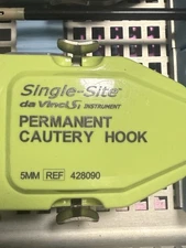 DA VINCI INTUITIVE SINGLE SITE ROBOTIC INSTRUMENTS SET W/STERILIZATION TRAY