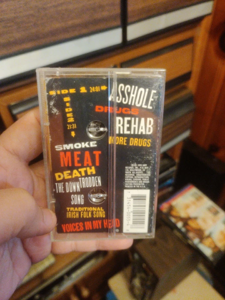 No Cure for Cancer by Denis Leary (Cassette, 1993) - Image 3 of 4