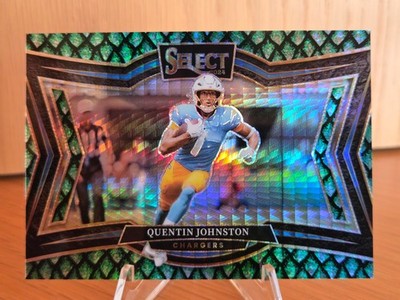 2024 Panini Select Quentin Johnston - Field Lvl Dragon Scale Prizm /70 Chargers