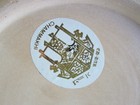 BEAUTIFUL ORIGINAL VINTAGE ISLAMIC HAND PAINTED PLATE MADE IN TUNISIA SIGNED — photo 3