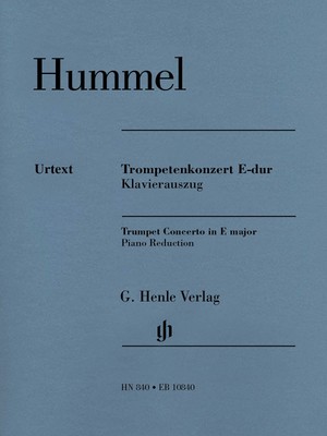 Trumpet Concerto In E Major (With Piano Reduction) Incl. B-Flat E