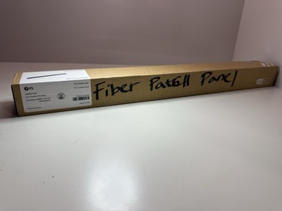 FS FHU 1U Fiber Patch Panel 48 Ports LC Duplex OS2 SMF Rack Mount   New