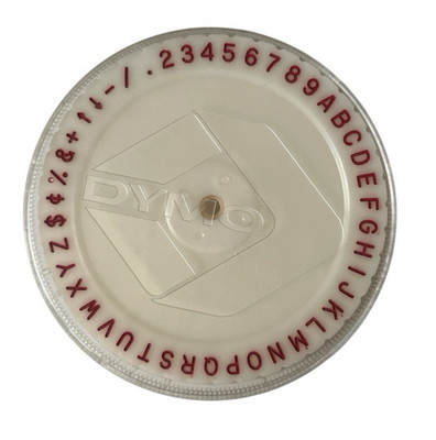 Dymo M-20 Vertical Font Character Wheel Replacement Label Embosser Maker 3-1/2''