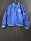 NWT Seattle Seahawks NFL Starter Ultra Game Satin Full-Snap Varsity Jacket Sz XL