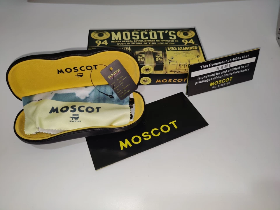 MOSCOT Lemtosh Neri Lenti Blu  - Immagine 2 di 3
