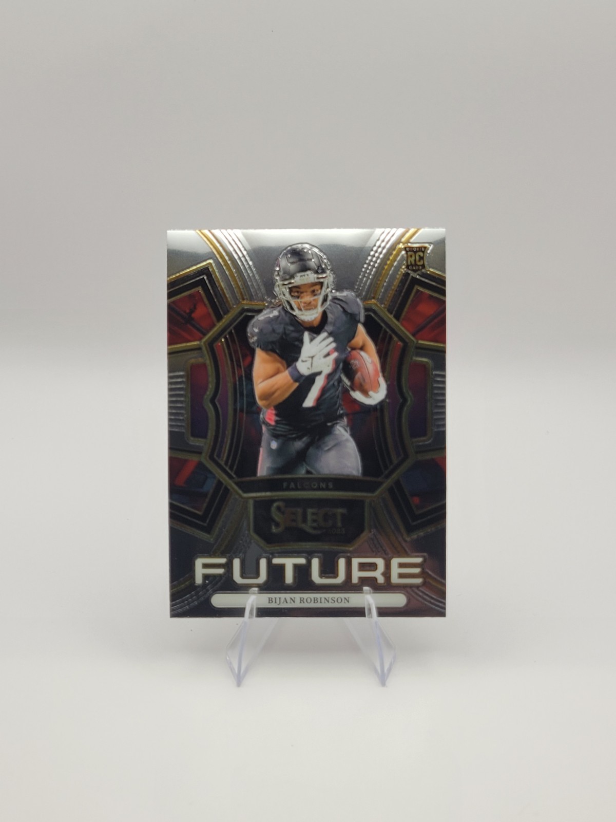 2023 Panini Select - Select Future Silver Prizm #FUT-BRO Bijan Robinson (RC)