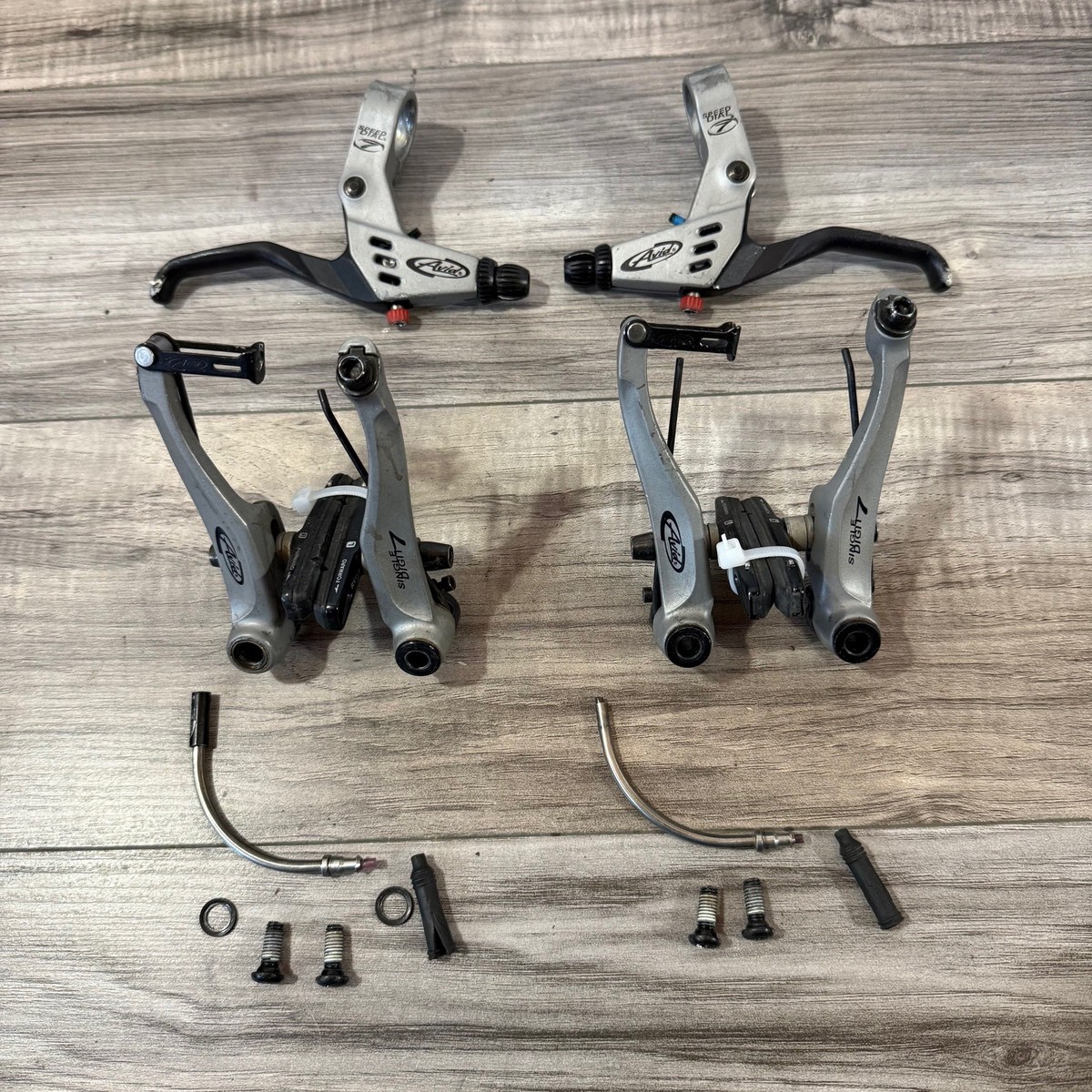 Avid Single Digit 7 Levers V-Brakes Levers Slightly Bent | eBay