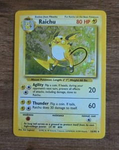 Raichu 14 102 | eBay