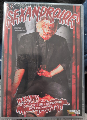 Sexandroide (1987 DVD) UNCUT Trash Horror OOP Massacre Video R0 NTSC/Eng Sub NEW
