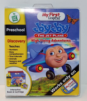 Jay Jay The Jet Plane High Flying Adventures My First Leap Pad Book & Cartridge
